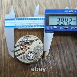 F. Muller Chaux De Fonds Ticking Pocket Watch Movement, Good Quality (B259)