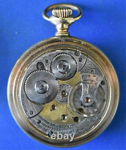 Fancy Gold Dial & Movement Mdl 1892 Waltham 18s P. S. Bartlett 17j Adjusted