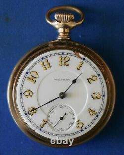 Fancy Gold Dial & Movement Mdl 1892 Waltham 18s P. S. Bartlett 17j Adjusted