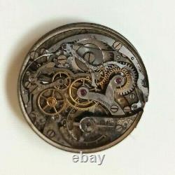 Fine Ariston Manual Wind Pocket Watch Swiss Chronograph Movement Repair/parts