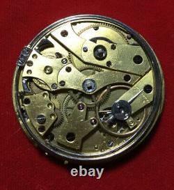 Fine Repeater Unbranded Pocket Watch Movement Dial And Hands Tries To Run