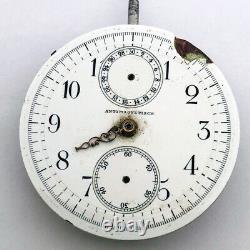 For Part Mechanism Chronograph Dürrstein & Co. Pocket Watch Repair Not Work