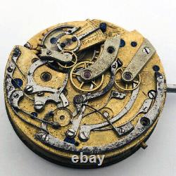 For Part Mechanism Chronograph Dürrstein & Co. Pocket Watch Repair Not Work