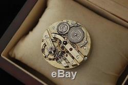 Fully working LeCoultre pocket watch movement