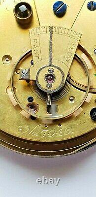Fusee Pocket Watch Movement with up/ down power indicator