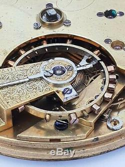 Fusee Up Down Pocket Watch Movement