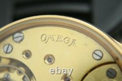 GOLD REGULATOR Vintage 1910`s Omega Pocket Swiss movement in New wrist Men Case