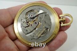 GUBELIN MASSIVE 56 MM POCKET WATCH MOVEMENT BY JAEGER LeCOULTRE ALL ORIGINAL