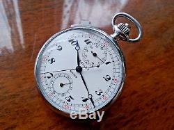 Gallet millitary chronograph Excelsior Park movement
