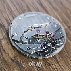 Geneva Seal 18 Jewel 7 Adj. Thin Pocket Watch Movement BC Wenger BWC (L57)