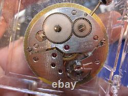 Genuine Swiss ETA cal 6497 OF pocket watch movement ticking