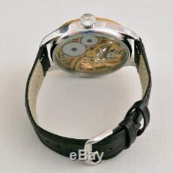 Girard Perregaux MASONIC Maxi Skeleton Hand-Engraved Movement Pocket Watch 1910