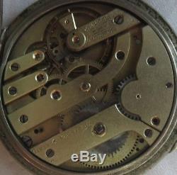 Girard Perregaux pocket watch movement & case parts 50,5 mm in diameter