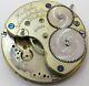 Glashutte Pocket Watch 16s 15 Jewels Incomplete Movement For Part
