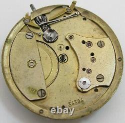 Glashutte pocket watch 16s 15 jewels incomplete movement for part