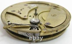 Glashutte pocket watch 16s 15 jewels incomplete movement for part
