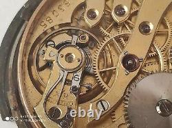 Gold Pocket Watch Movement 43mm working