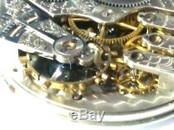 Gorgeous! 16sz Elgin Gd 306, 3 Finger Bridge Multi Color Dial pocket watch. Ticks