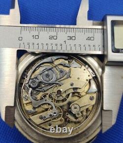 Grand Complications Pocket Watch 1/4 Repeater Chronograph Calendar Moon Phase