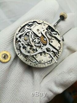Grande & Petit Sonnerie Pocket Watch Minute Repeater Movement Similary U. Nardin