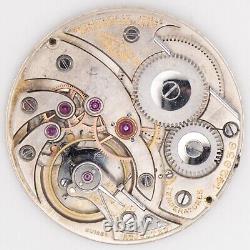 Gruen Precision 38.4 x 6.2 mm 17-Jewel Antique Pocket Watch Movement, Runs