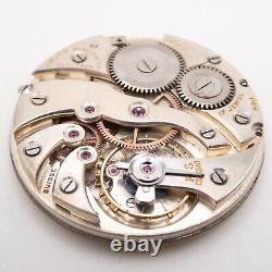 Gruen Veri-Thin Caliber V. 7 38.1 x 6.1 mm Antique Pocket Watch Movement, Parts