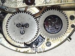 H. L. Matile Antique Watch Movement Circa 1870