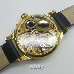 H. MOSER & Cie Elegant Classic Vintage Marriage Pocket Watch Movement
