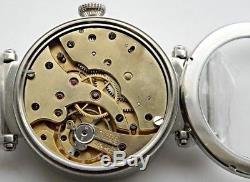 H. Polished Wristwatch Cases With Thin Bottom Frame For Pocket Watch Movements