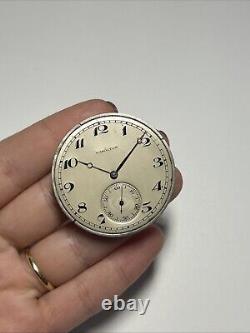 HAMILTON Cal 914 3 Positions 17J USA Men's Pocketwatch Movement