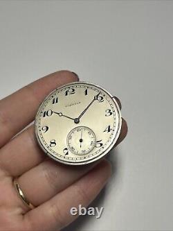 HAMILTON Cal 914 3 Positions 17J USA Men's Pocketwatch Movement