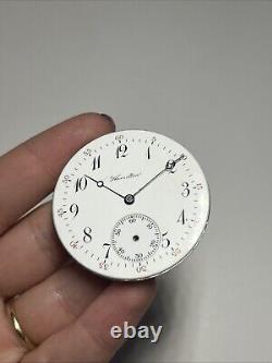 HAMILTON Chronometer 17J USA Men's Pocketwatch Movement