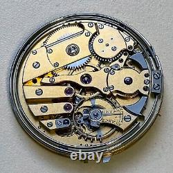 HIGH GRADE MINUTE REPEATER POSSIBLE PATEK PHILIPPE POCKET WATCH MOVEMENT 41mm