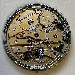 HIGH GRADE MINUTE REPEATER POSSIBLE PATEK PHILIPPE POCKET WATCH MOVEMENT 41mm