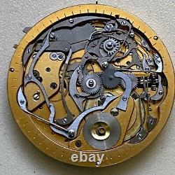 HIGH GRADE MINUTE REPEATER POSSIBLE PATEK PHILIPPE POCKET WATCH MOVEMENT 41mm