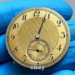 HIGH GRADE MINUTE REPEATER POSSIBLE PATEK PHILIPPE POCKET WATCH MOVEMENT 41mm