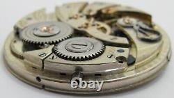 Hamilton 12s 920 Pocket Watch Movement 23 j. Fit OF case Serial 1920096