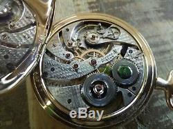 Hamilton 12s Pocket Watch, 19 jewels, ADJUSTED 5 POSITIONS, 900 movement