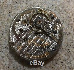 Hamilton 18s 21j 940 Pw Ls Pocket Watch Movement And Dial