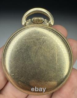 Hamilton 1941 4992b Hacking Military Movement Pocket Watch With Box Running