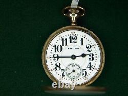 Hamilton 21 Jewel Railroad Pocket Watch Model 992