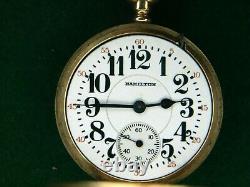 Hamilton 21 Jewel Railroad Pocket Watch Model 992