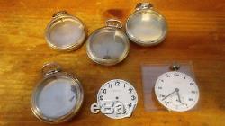 Hamilton 2974b Wwii Navy Comparing Pocket Watch Movement & Cases & Dial