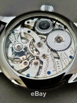 Hamilton 922 Wristwatch. 23 jewels. Swiss pocket watch movement conversion