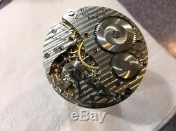 Hamilton 992B Railway Special pocket watch movement 1951 complete and running
