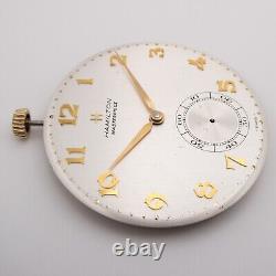 Hamilton Masterpiece Cal. 870 17-Jewel Antique Pocket Watch Movement, Keeps Time