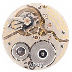 Hamilton Railroad Grade 992 16s Antique Pocket Watch Movement, Montgomery Dial