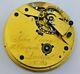 Helical Hairspring Fusee Detent Chronometer Pocket Watch Movement, London (r70)