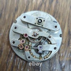 Henry Hoffman Locle (Jurgensen Type) Pocket Watch Movement for Parts (B260)