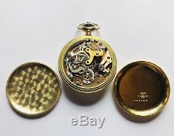 Heuer Vintage Chronograph Pocket Watch withColumn Wheel High-Grade Movement